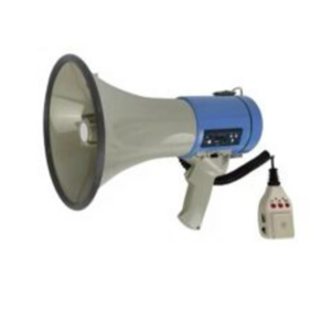 megaphone with siren bullhorn