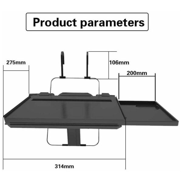 mouse and cup holder car laptop desk