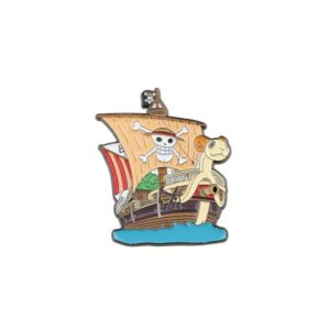 one piece going merry ship enamel pin