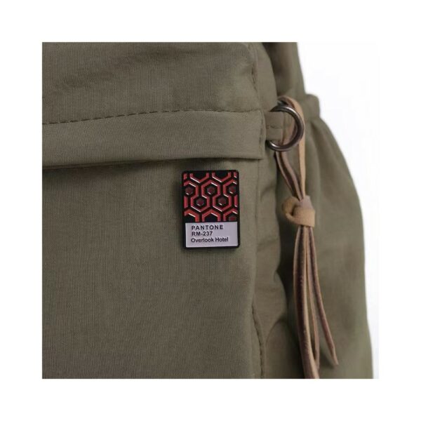 pantone rm 237 "overlook hotel" enamel pin