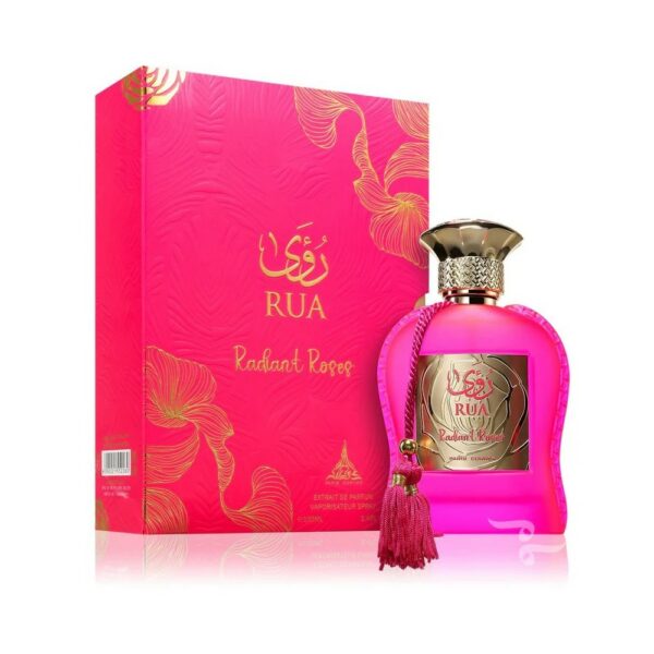 paris corner rua radiant roses eau de parfum 100ml