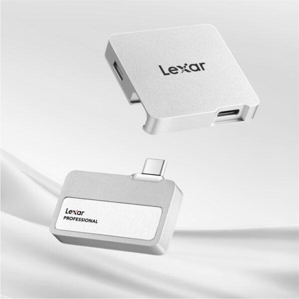 lexar professional go portable ssd with hub