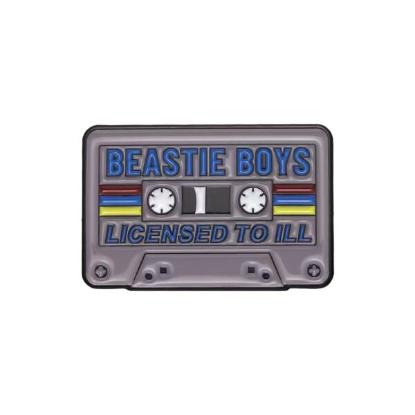 punk tapes cd card enamel pins