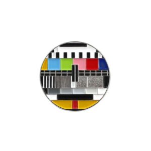retro tv enamal pins (20490501095/1096)