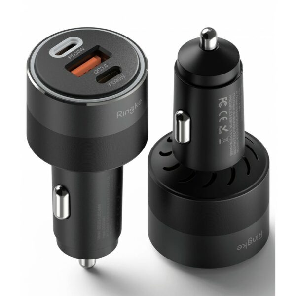 ringke 3 port car fast charger