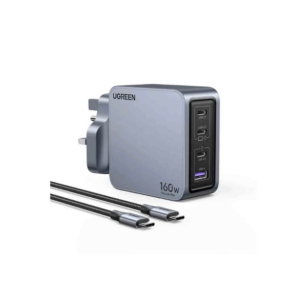 ugreen 25878 nexode pro 160w 4 port gan fast charger set uk