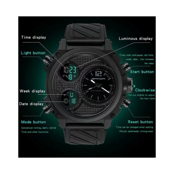 sport digital watch