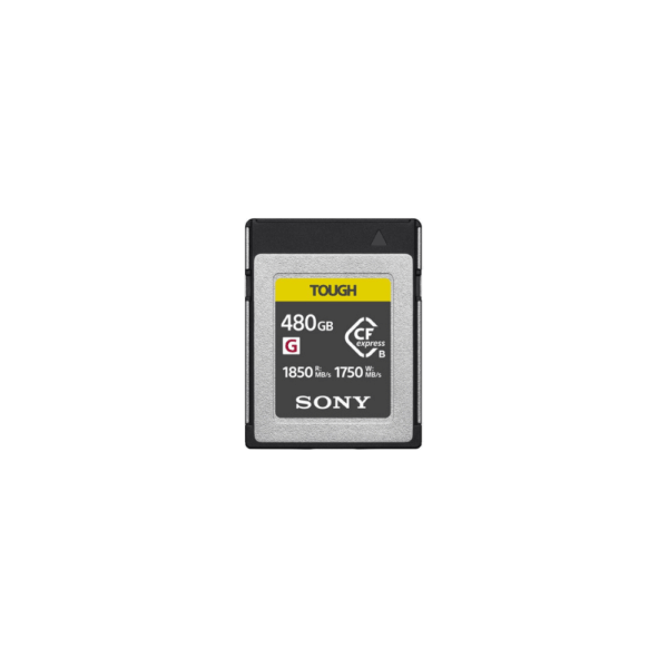 sony cfexpress type b tough memory card (480gb)