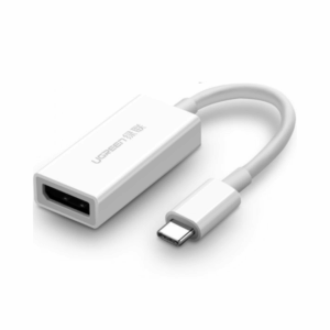 ugreen 40372 usb c to displayport adapter (white)