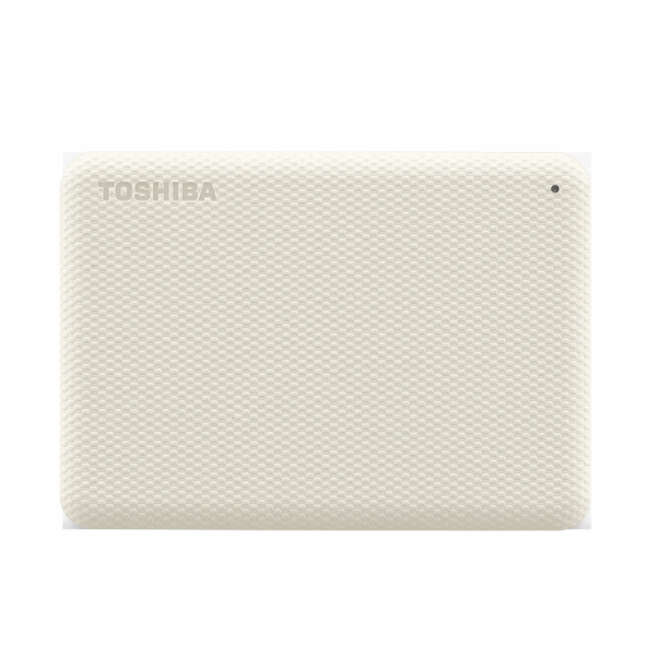 toshiba canvio advance portable hdd (white)