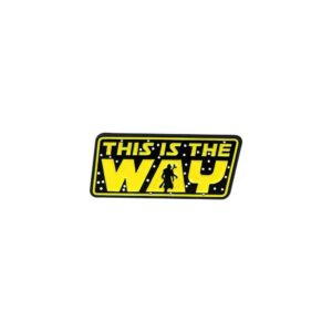 star wars the mandalorian "this is the way" enamel pin