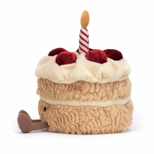 strawberry birthday cake plush