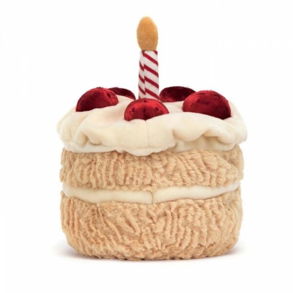 strawberry birthday cake plush