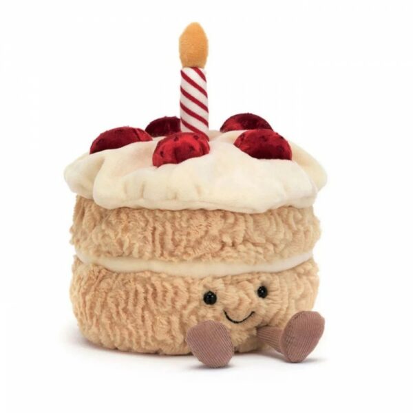 strawberry birthday cake plush