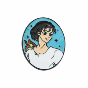 studio ghibli characters enamel pins