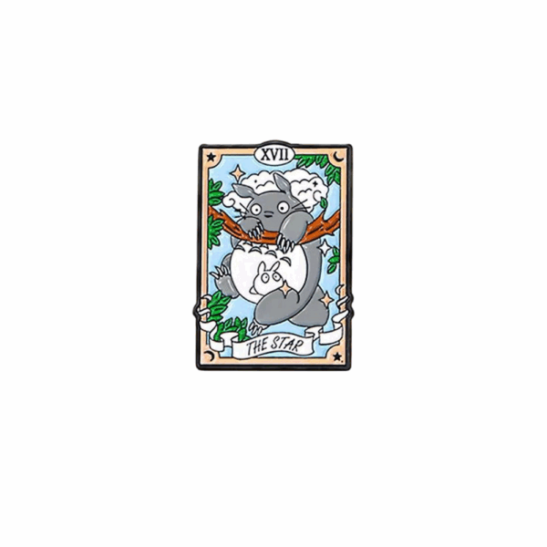 studio ghibli panel art enamel pins