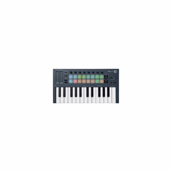 novation flkey mini 25 key midi keyboard