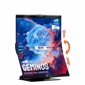mobile pixels geminos dual 24" stacked fhd monitors (mb 116 1001p01)