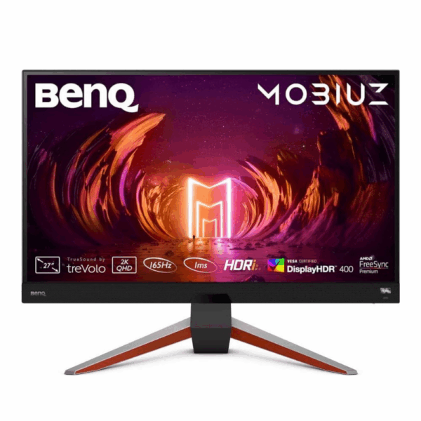 benq mobiuz ex2710q gaming monitor (27 inch, ips, 1440p, 165 hz 1ms hdr 400)