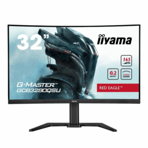 iiyama red eagle g master 32" curved gaming monitor (gcb3280qsu b1) (4948570122004)