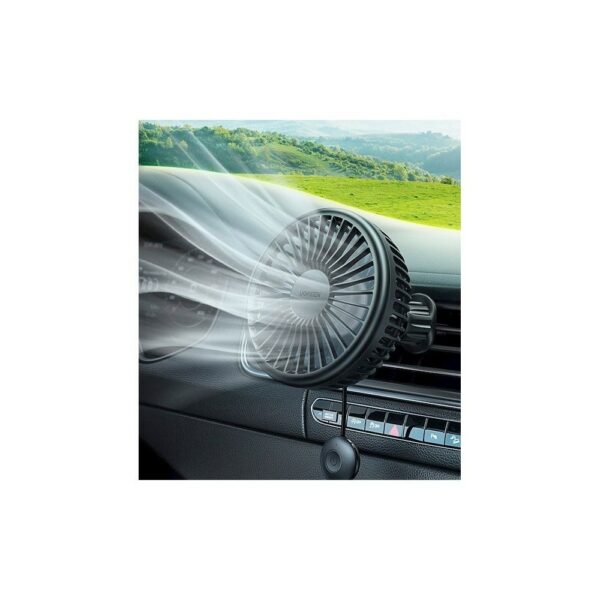 ugreen 10421 air vent car electric fan, black