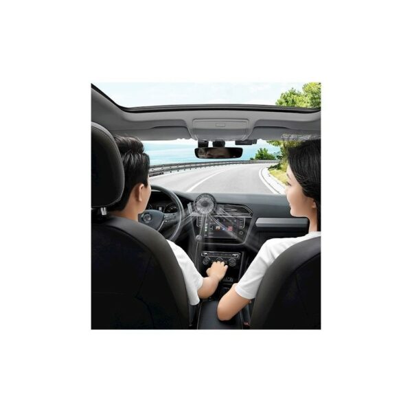 ugreen 10421 air vent car electric fan, black