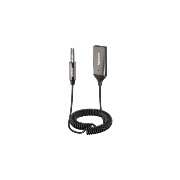 ugreen 70601 bluetooth car receiver aux with mic (space gray)