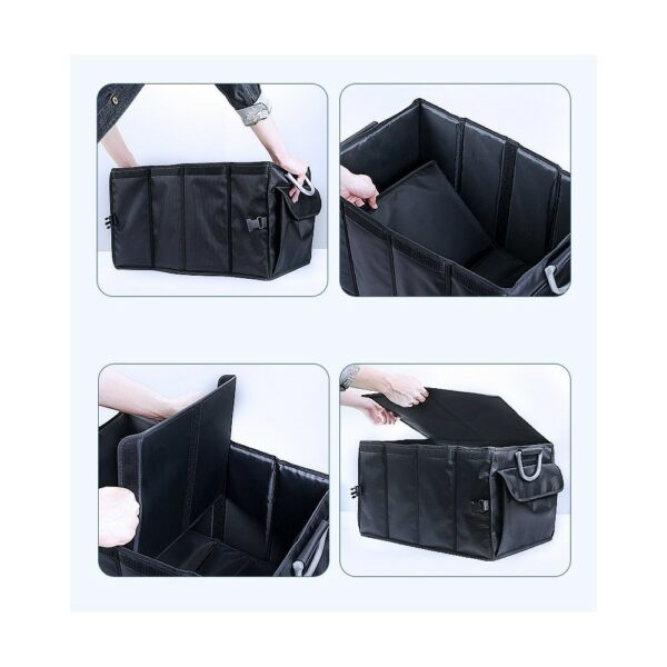 ugreen 80710 multifunctional car trunk organizer (black)