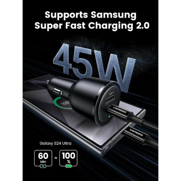ugreen 90645 63w car charger