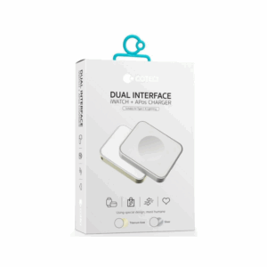 coteetci dual interface iwatch and airpods/pro wireless charger (26005 ts)