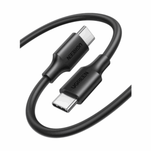 ugreen 50996 usb 2.0 type c to type c cable nickel plating 0.5m (black)