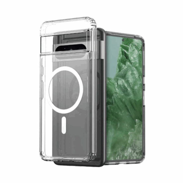 araree duple clear cover case for google pixel 8 5g