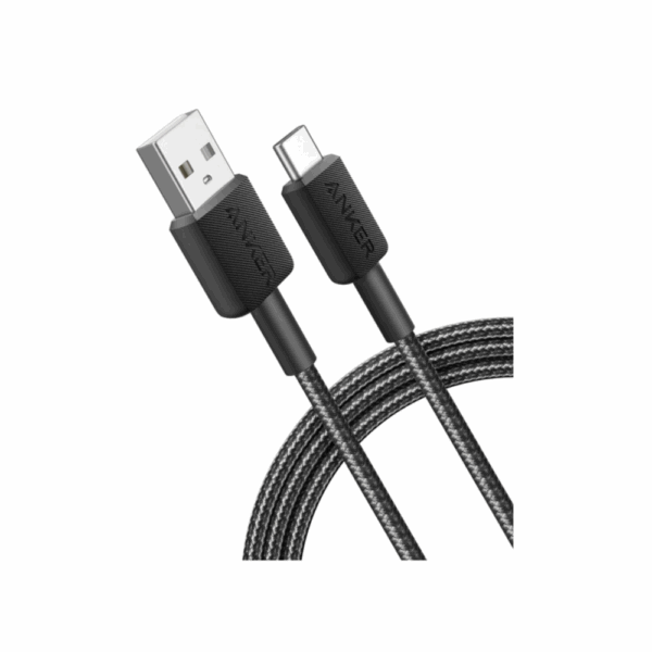 anker 322 usb a to usb c cable 3ft braided black (a81h5h11)