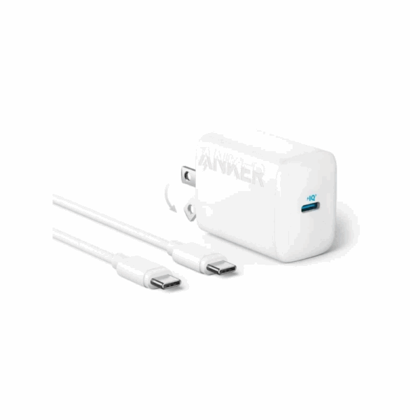 anker 20w usb c fast wall charger and 5 ft cable included (b2347121)