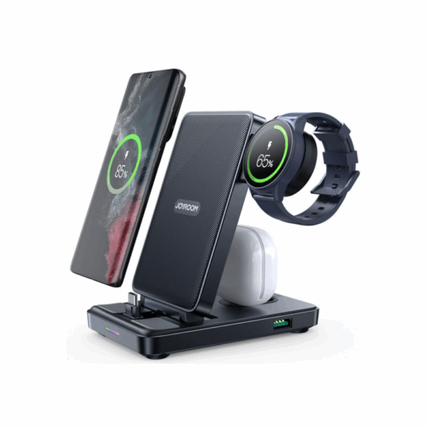 joyroom jr wqs01 4 in 1 magnetic charging station