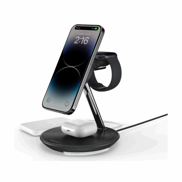 mageasy 5 in 1 power station magnetic wireless charging stand