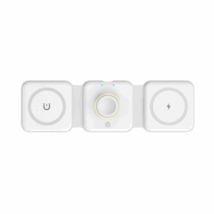 wiwu foldable 3 in 1 wireless magsafe charger fast charging