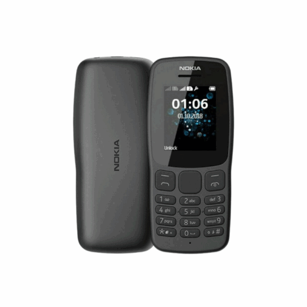 nokia 105 ta 1416 ds (charcoal)