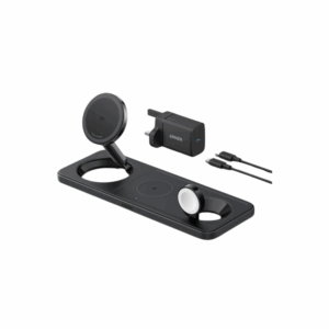 anker 15w maggo wireless charging station 3 in 1 pad for apple devices (b25m1211)