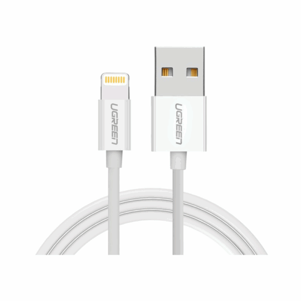ugreen 20313 usb c to lightning silicone cable 1m (navy blue)