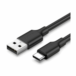 ugreen 60114 usb a to usb c fast charging cable 3a max black 0.25m