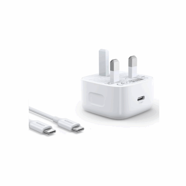 ugreen 70197 pd fast charger uk (white)