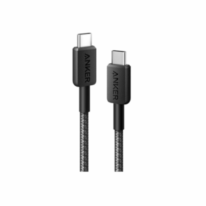 anker 322 usb c to usb c cable 3ft braided black (a81f5h11)