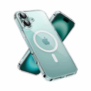 ugreen 45924 classy clear magnetic protective case for iphone 16 pro max upgraded version (clear)