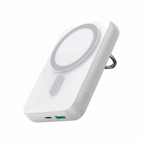 joyroom jr w050 20w magnetic wireless power bank with ring holder 10000mah