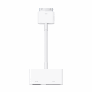 apple 30 pin digital av adapter (md098zm/a)