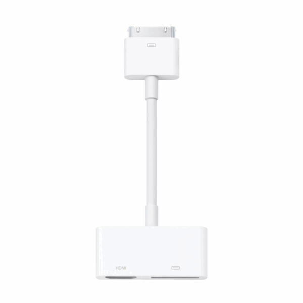 apple 30 pin digital av adapter (md098zm/a)