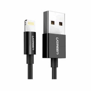 ugreen 80823 2m black lightning to usb 2.0 a male cable