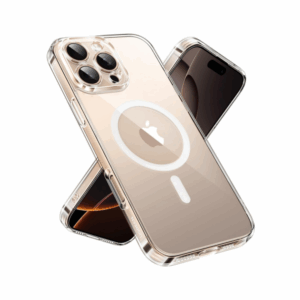 ugreen 45923 classy clear magnetic protective case for iphone 16 pro upgraded version (clear)