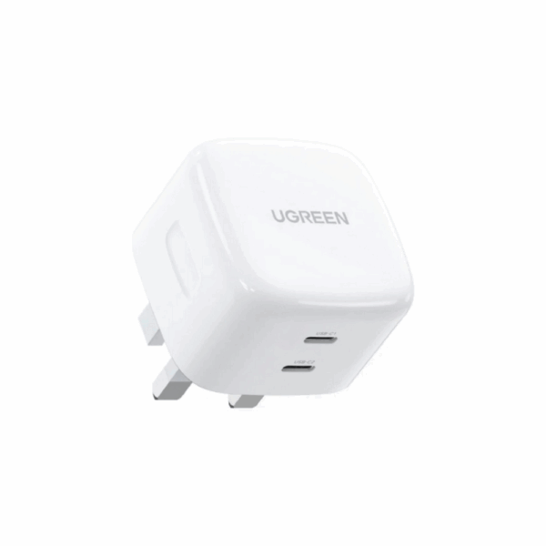 ugreen 60623 2 port gan fast charger 65w uk